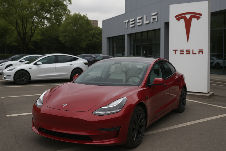 Why Tesla stock is tanking around 3% on Thursday